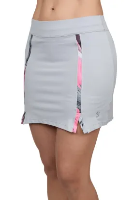 15" Skort - White Racquet