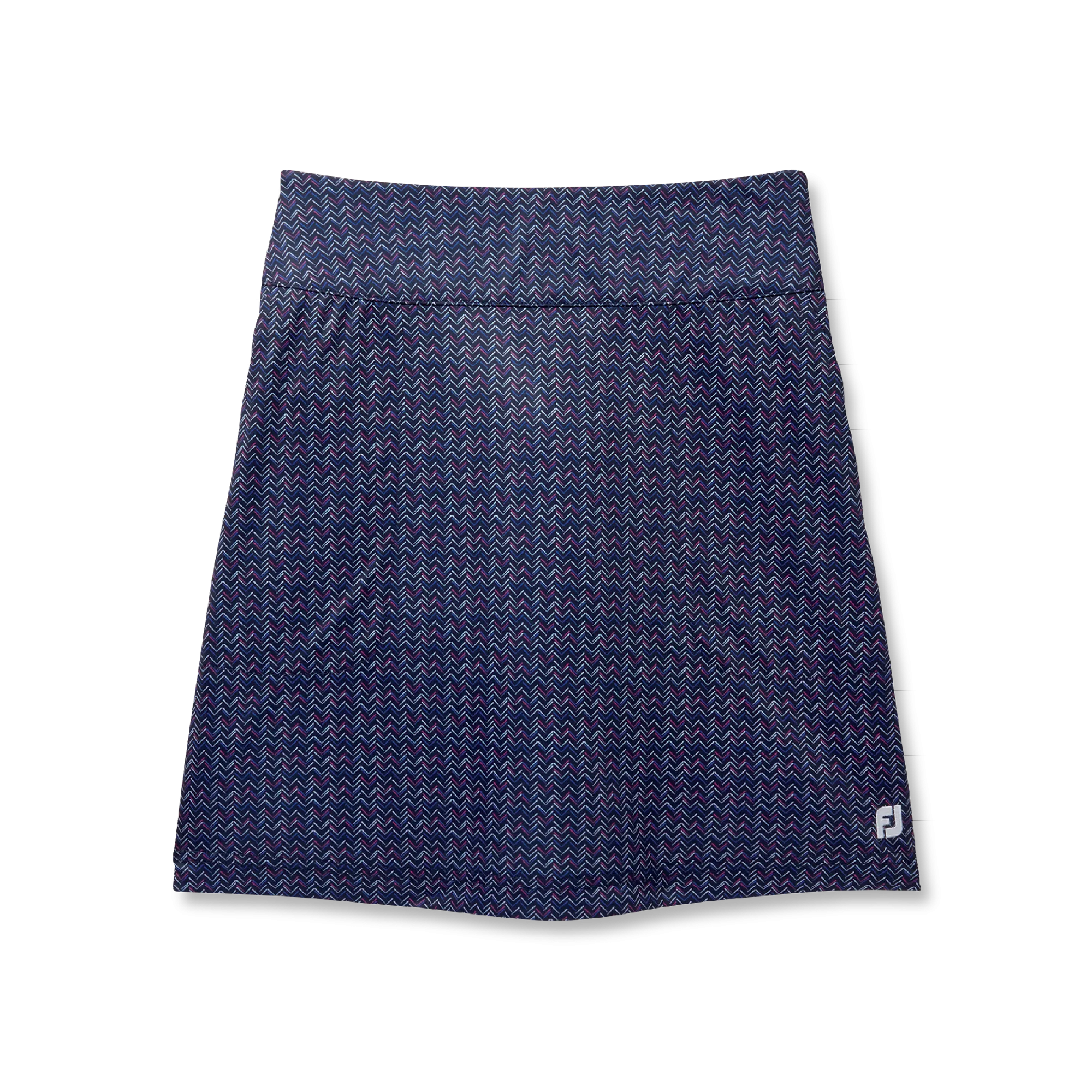 2024 FootJoy Women's Chevron Print Knit Skort -  Navy