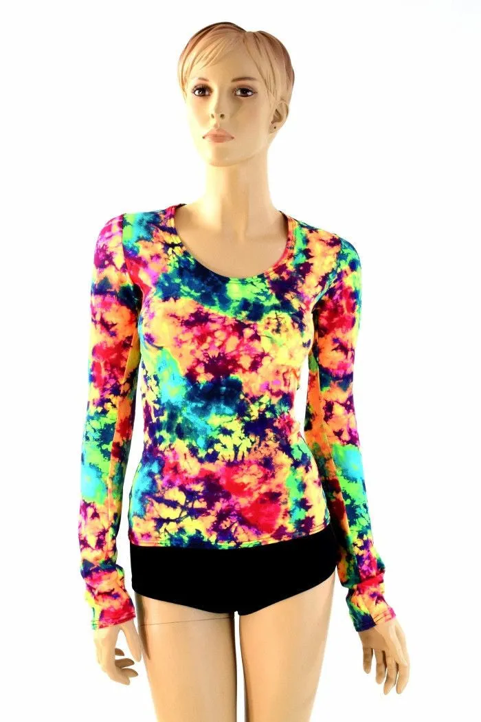 Acid Splash Long Sleeve Top