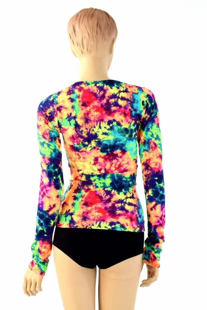 Acid Splash Long Sleeve Top