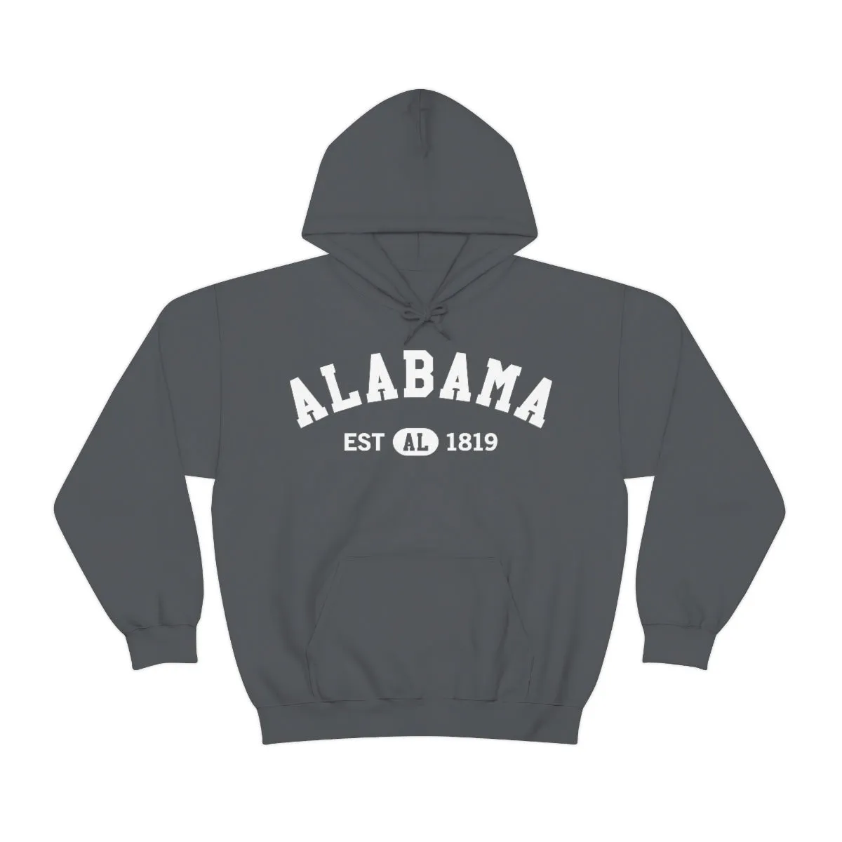 Alabama AL State Hoodie, I Love Alabama Retro Vintage Men Women Hooded Sweatshirt Pride Patriotic USA Gifts Hiking Pullover