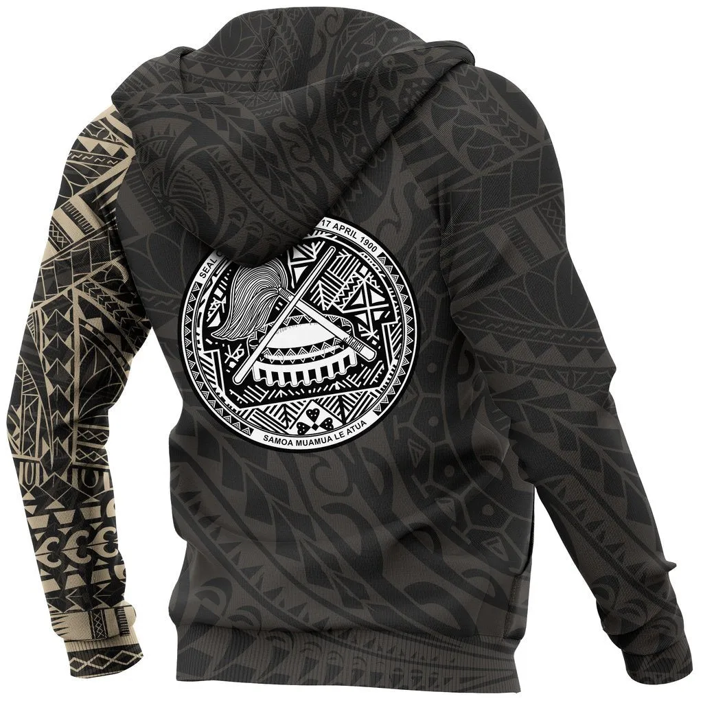 American Samoa Polynesian Tattoo Style - New Update Hoodie A7