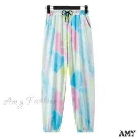 Amy Fashion - Casual Long Pantalon Palazzo Female Trouser