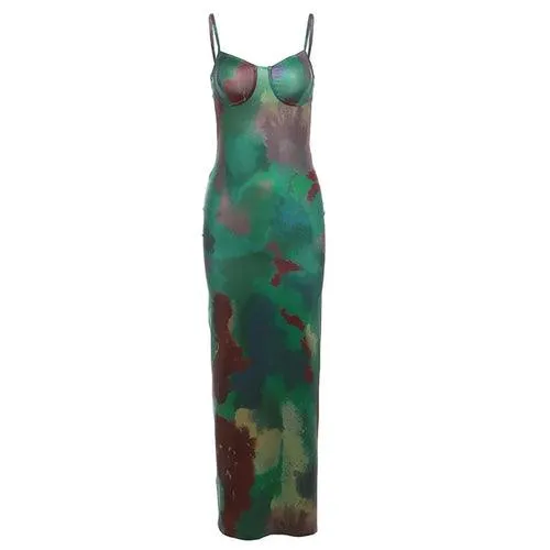 Bangniweigou Women Distressed Tie-dye