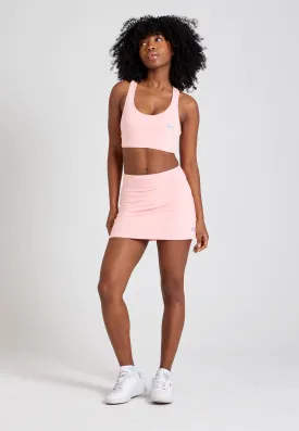 Basic tennis skirt / skort, light pink