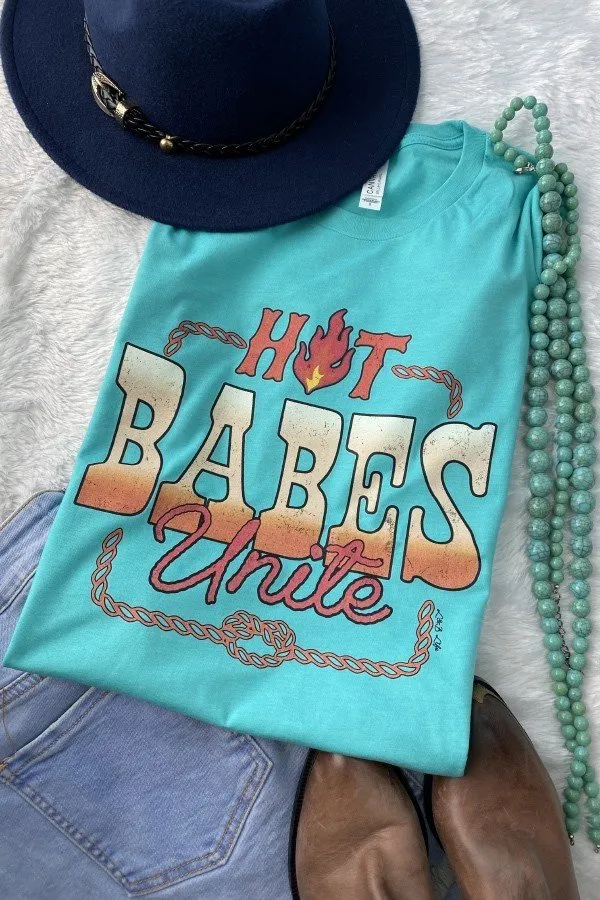 BC HOT BABES UNITE- TURQUOISE