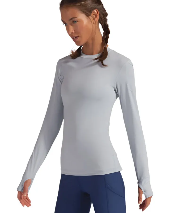 Bloq UV Women's 24/7 LS Top - Soft Grey