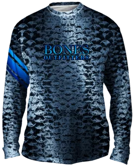 Bold Silver Scales Long Sleeve