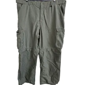 Boy Scouts of America Pants Mens 42 Green Cargo Convertible Pants Outdoor