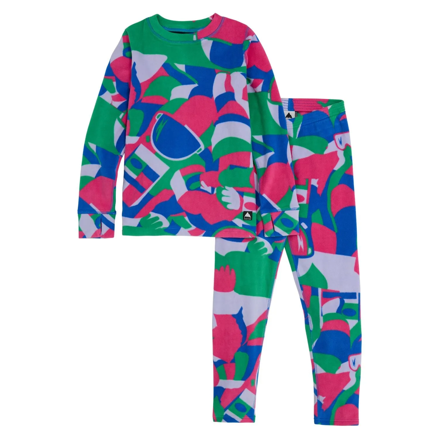 Burton Kids' Fleece Base Layer Set 2024