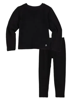 Burton Toddlers' Fleece Base Layer Set - True Black