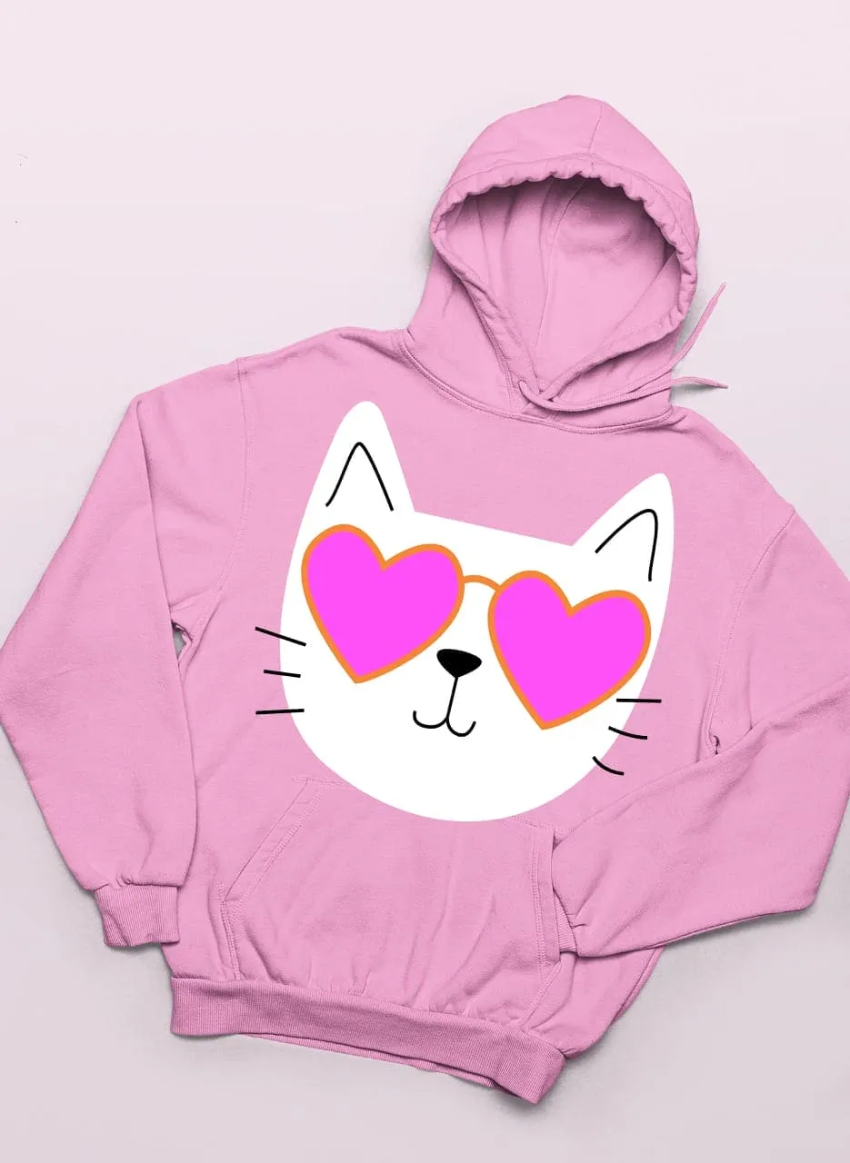 Catty Eyes Winter Warm Hoodies And Sweatshirts