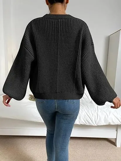 Chic Chunky Knit Throw-On