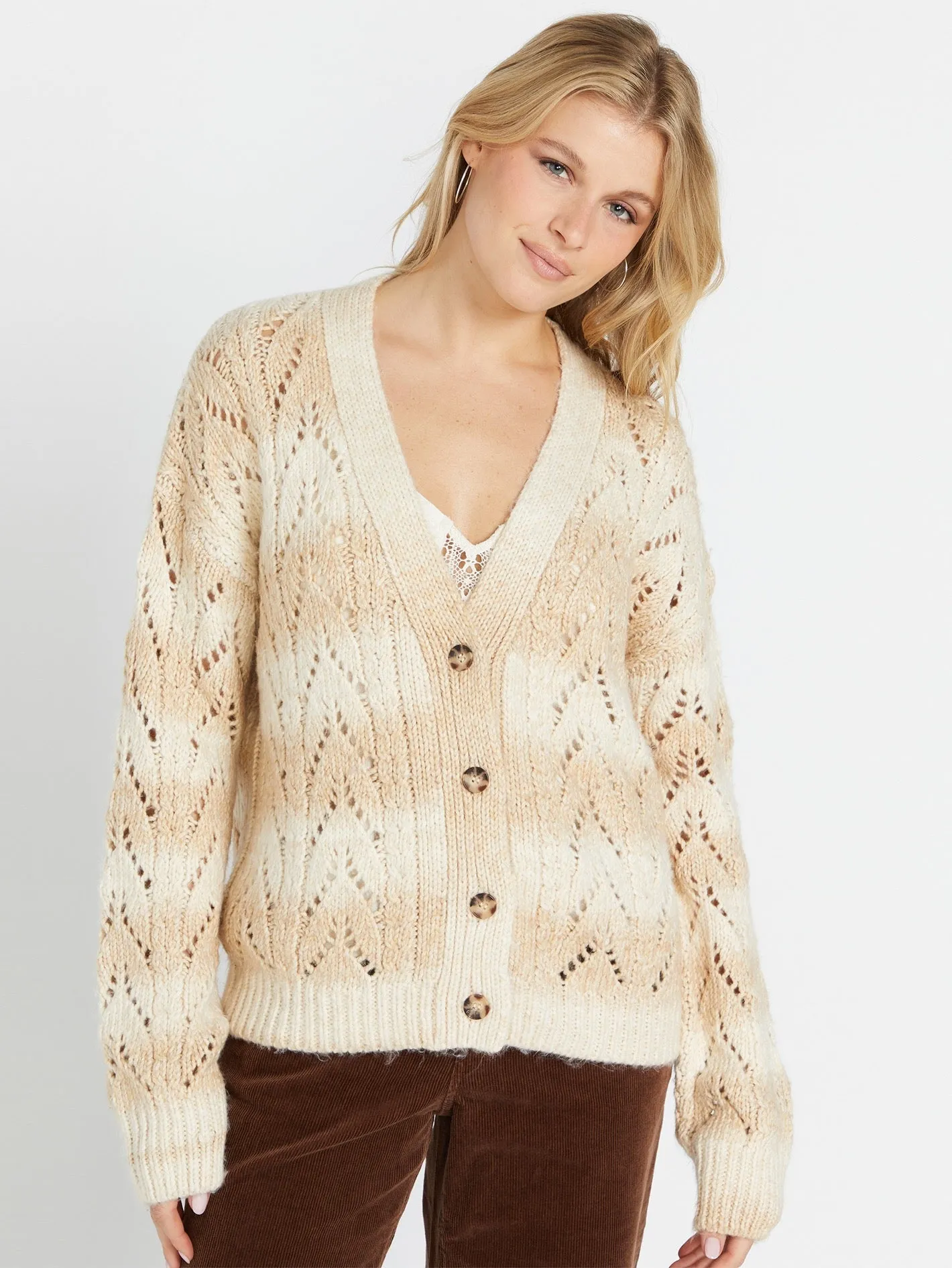 Cosmosa Cardigan - Cloud