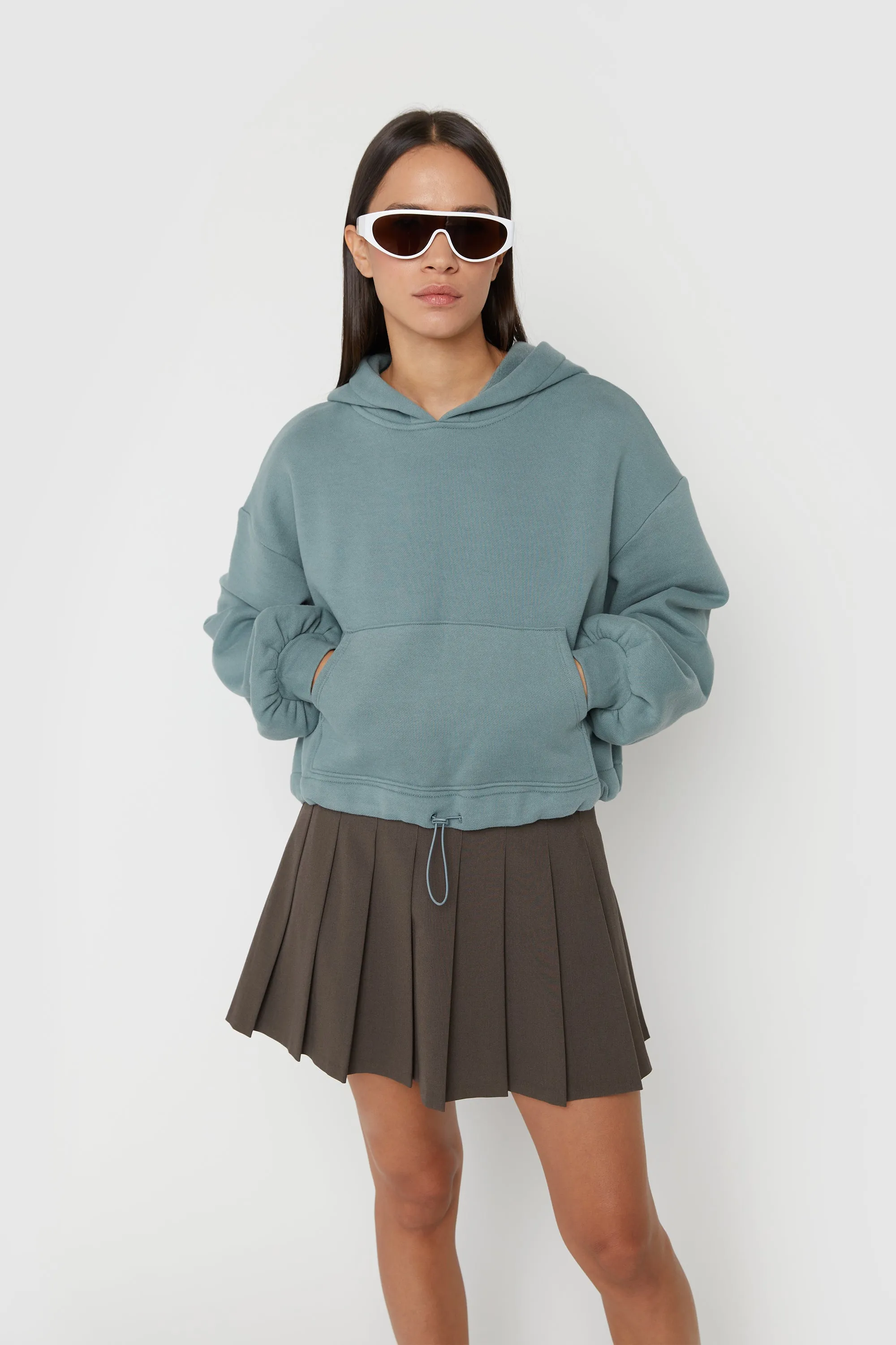 CROPPED HOODIE