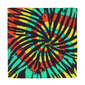 CTM® Cotton Reggae Tie-Dye Bandana