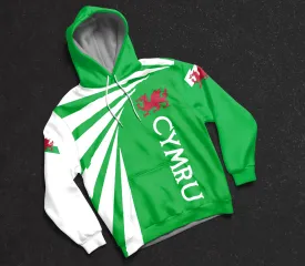 Cymru Hoodie - Tornado Version Th0