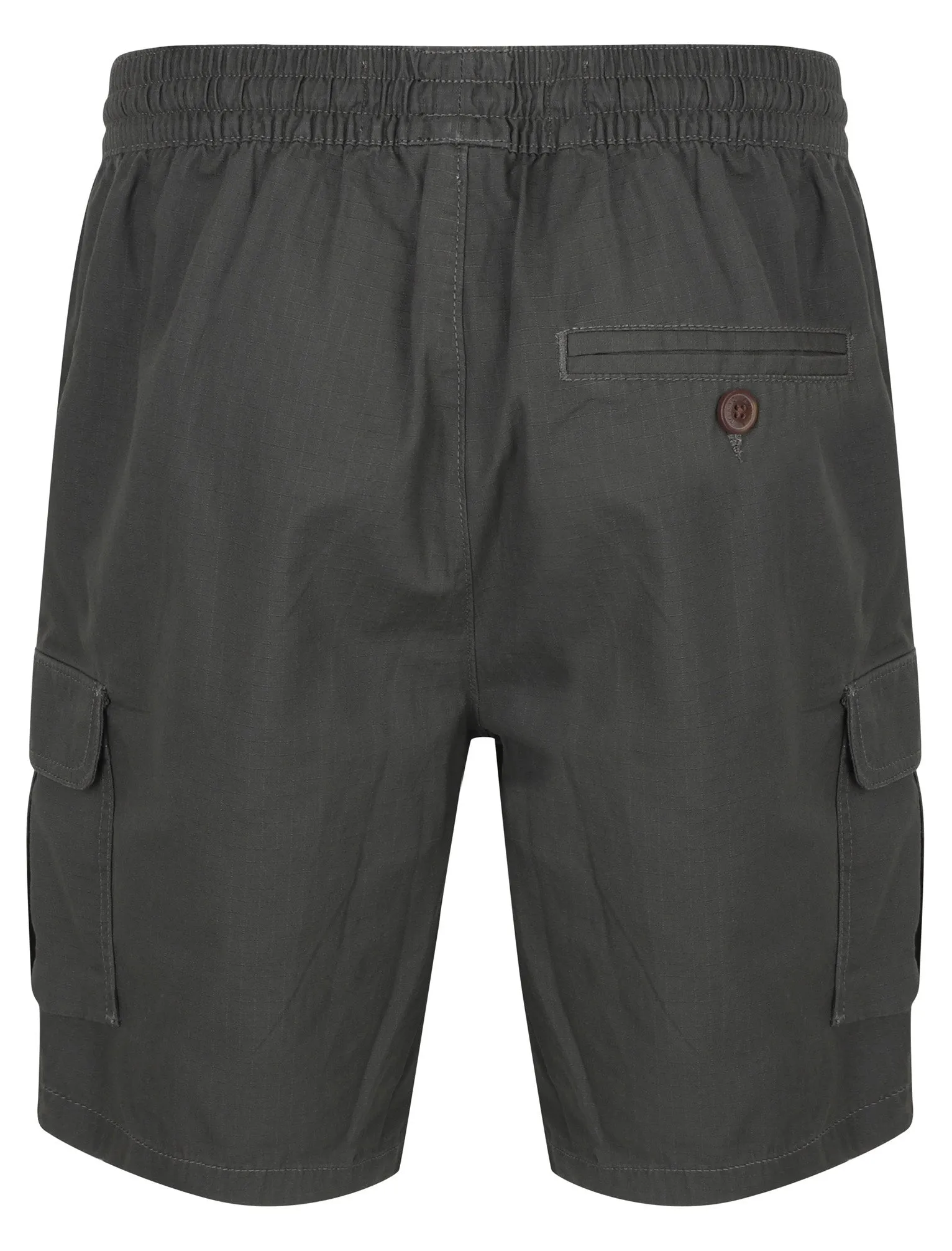 Discovery Cotton Cargo Shorts In Dark Shadow - Tokyo Laundry