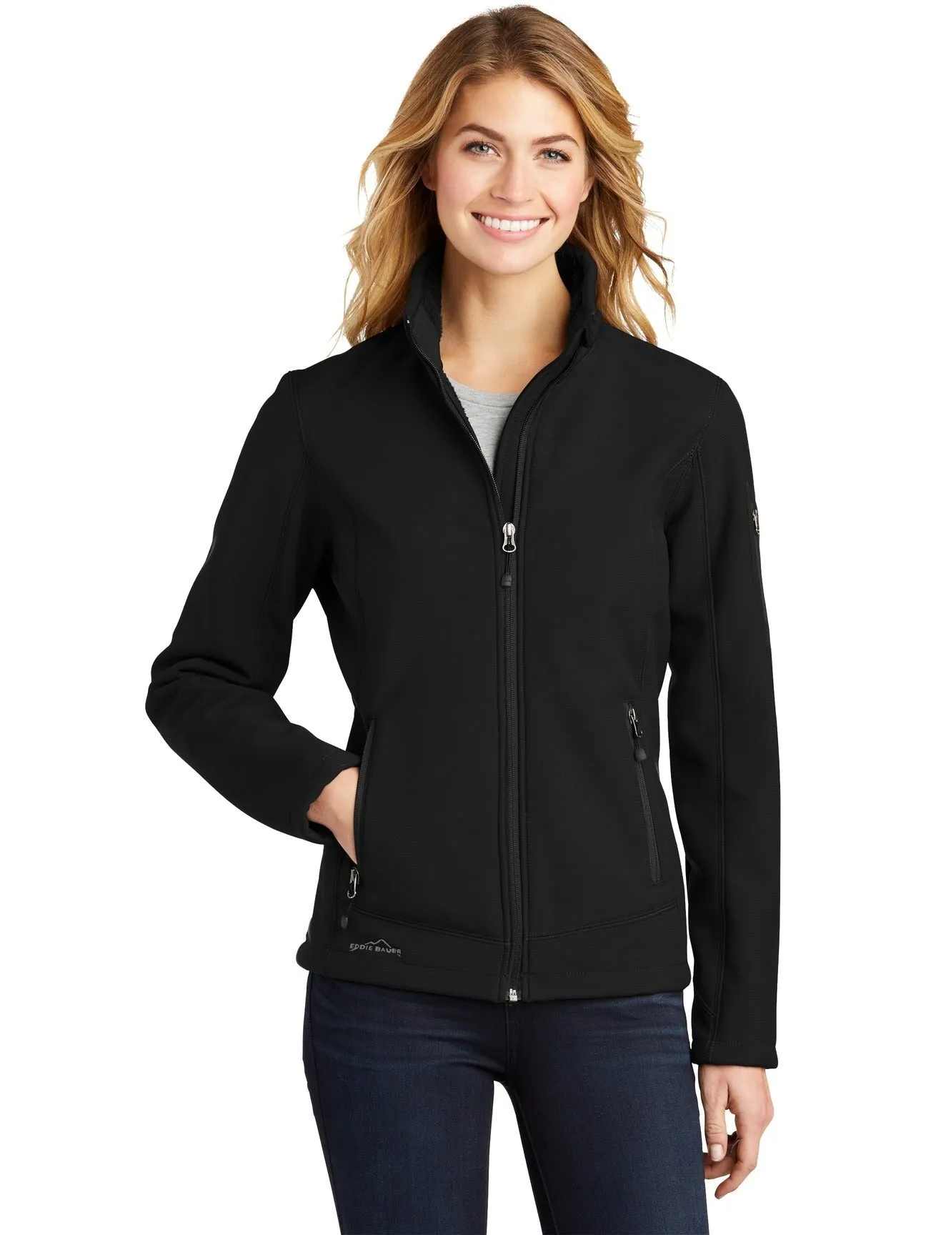 Eddie Bauer Ladies Rugged Ripstop Soft Shell Jacket