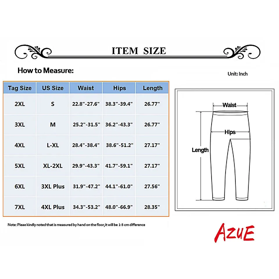 Elastic Waist Plus Sizes High Stretch Basic Pants & Workout Leggings