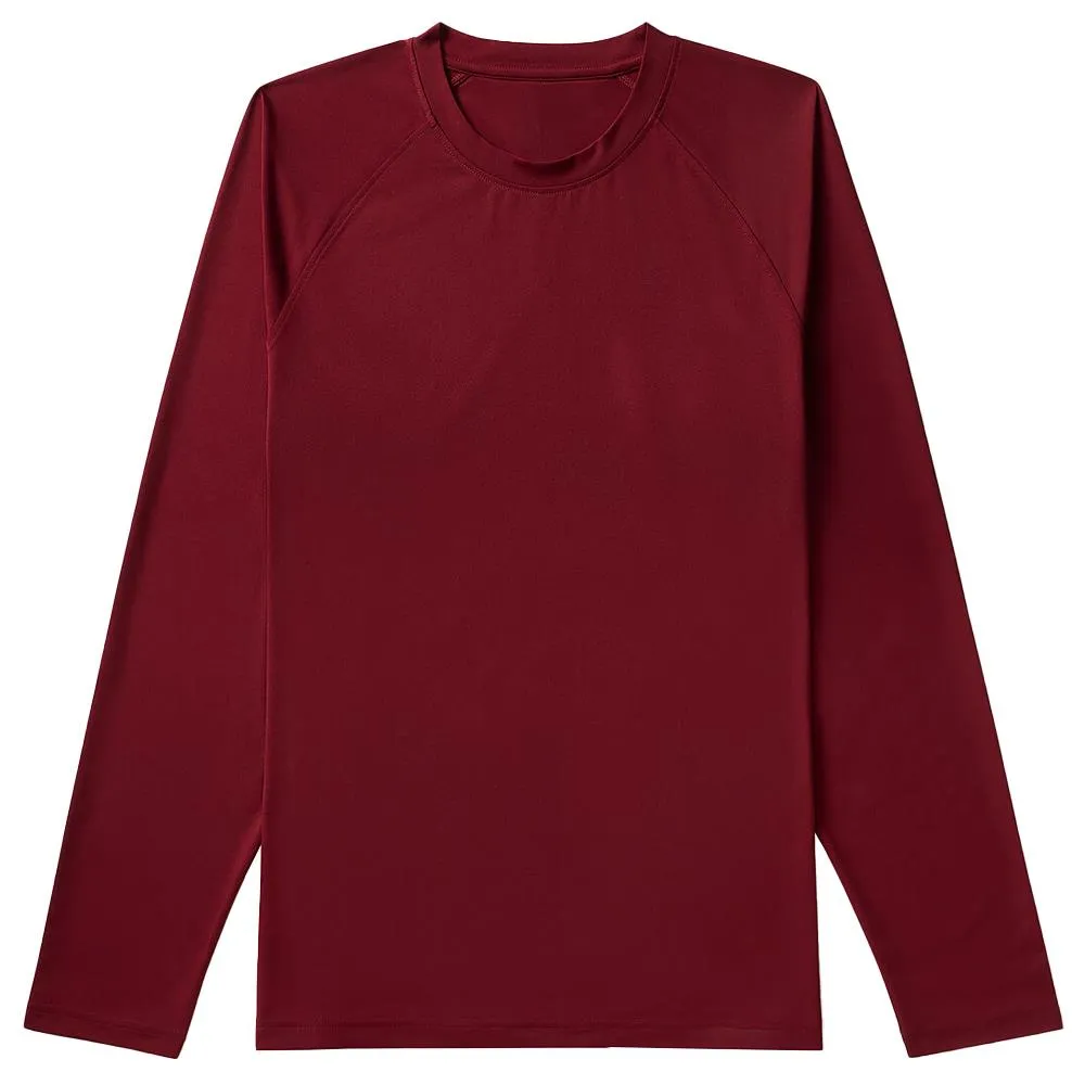 Fila Men's Essentials UV Blocker Long Sleeve - Cabernet