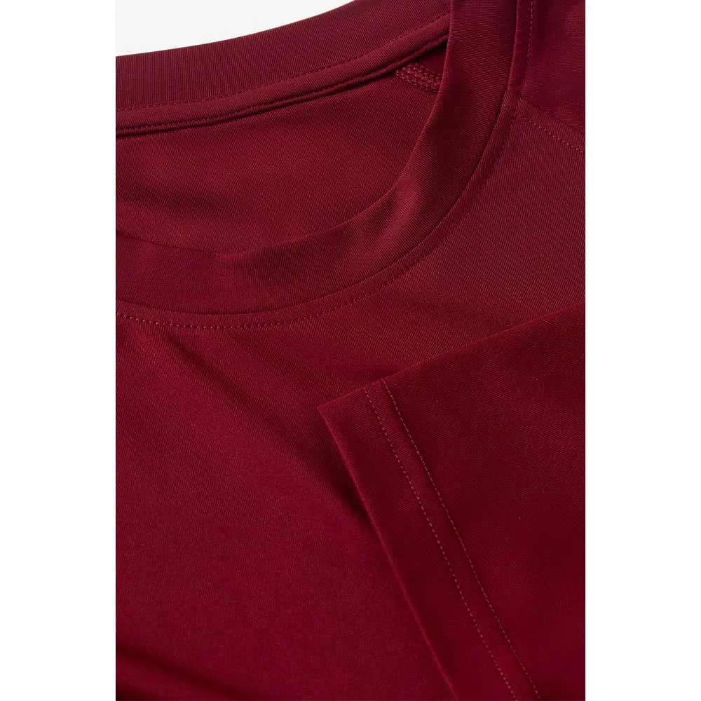 Fila Men's Essentials UV Blocker Long Sleeve - Cabernet