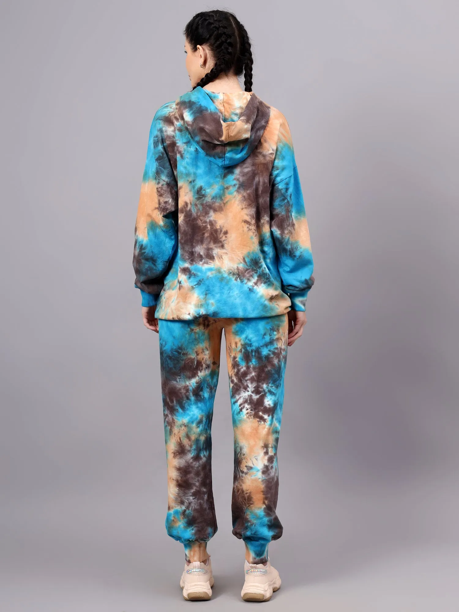 Fitkin women multi tiedye tracksuit