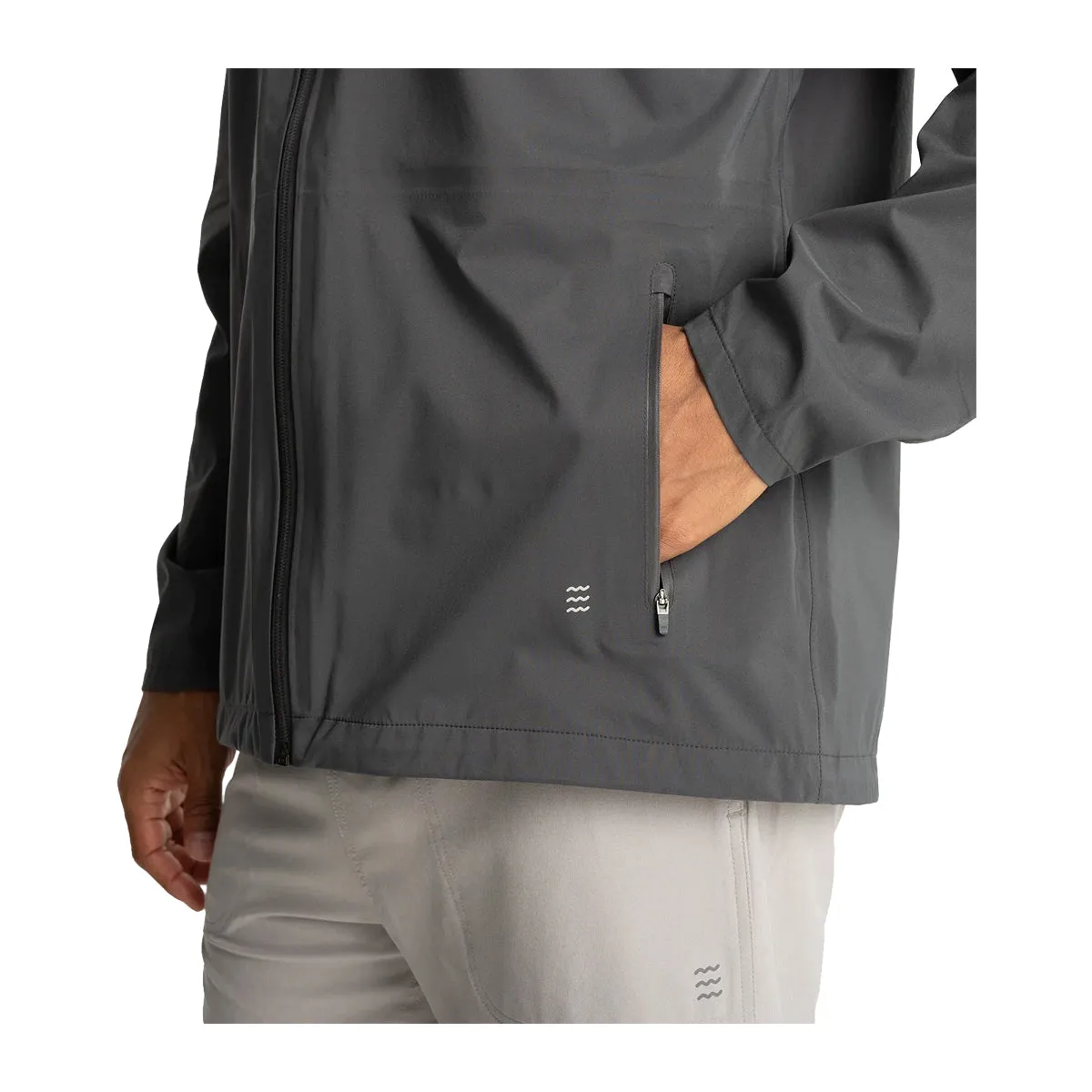 Free Fly Cloudshield Rain Jacket Black Sand