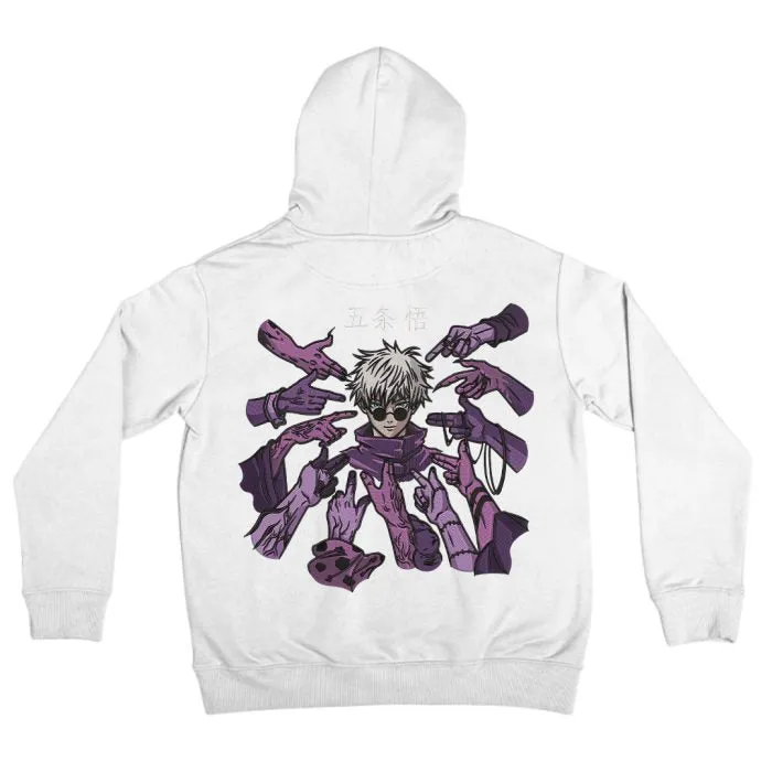 Gojo "The Honoured One" Embroidered Hoodie