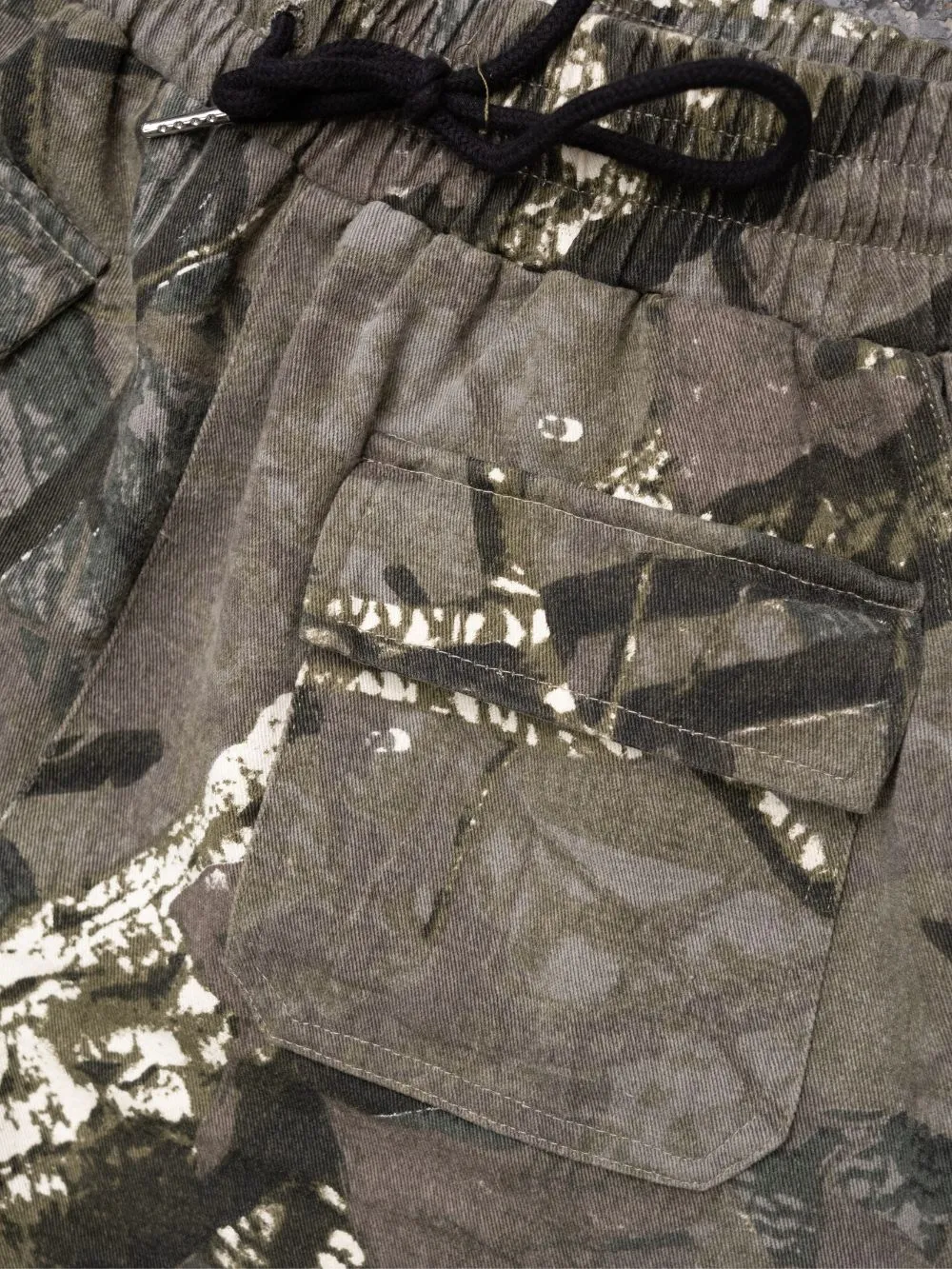 Gothic Cargo Jorts - Alpine Camo