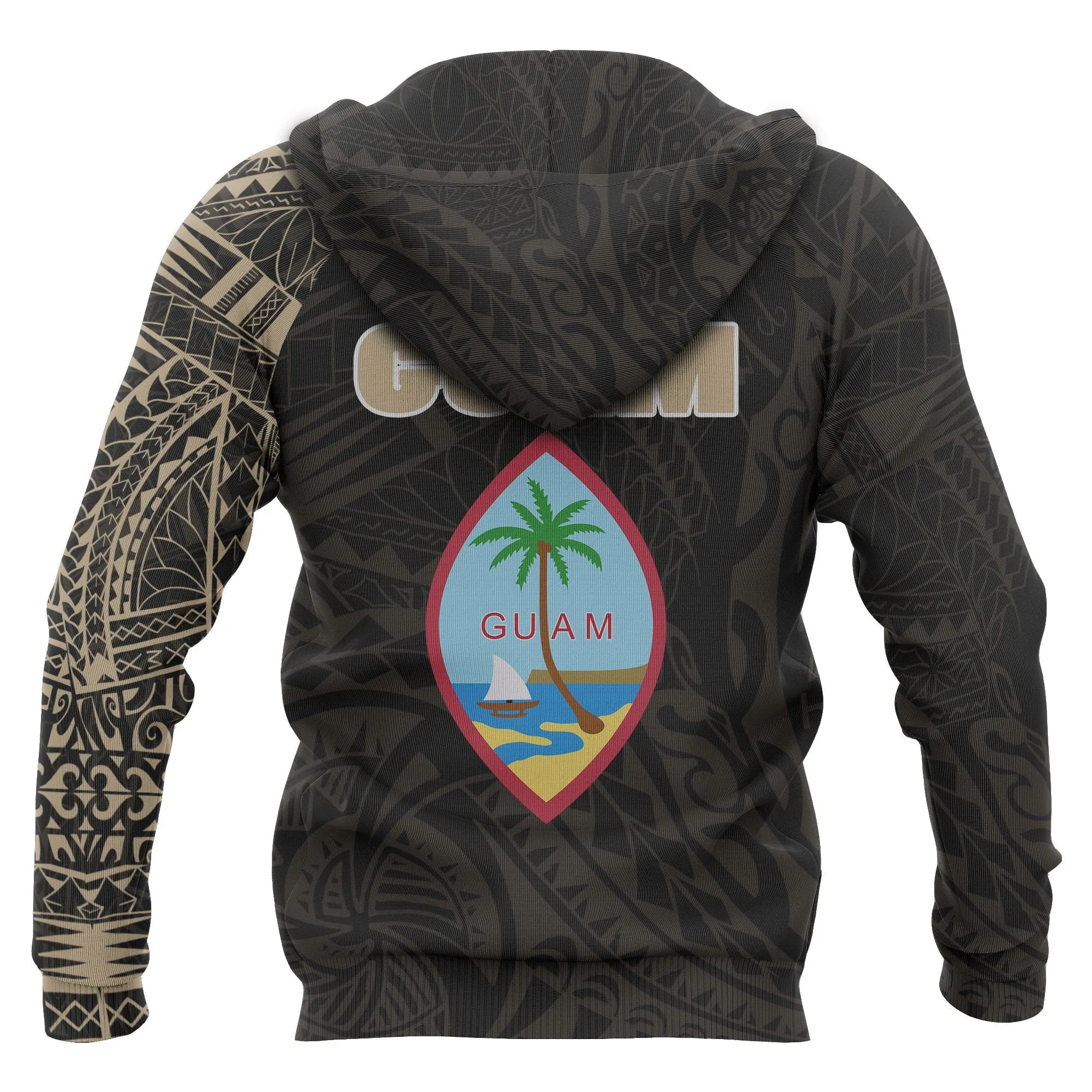 Guam In My Heart Polynesian Hoodie A7