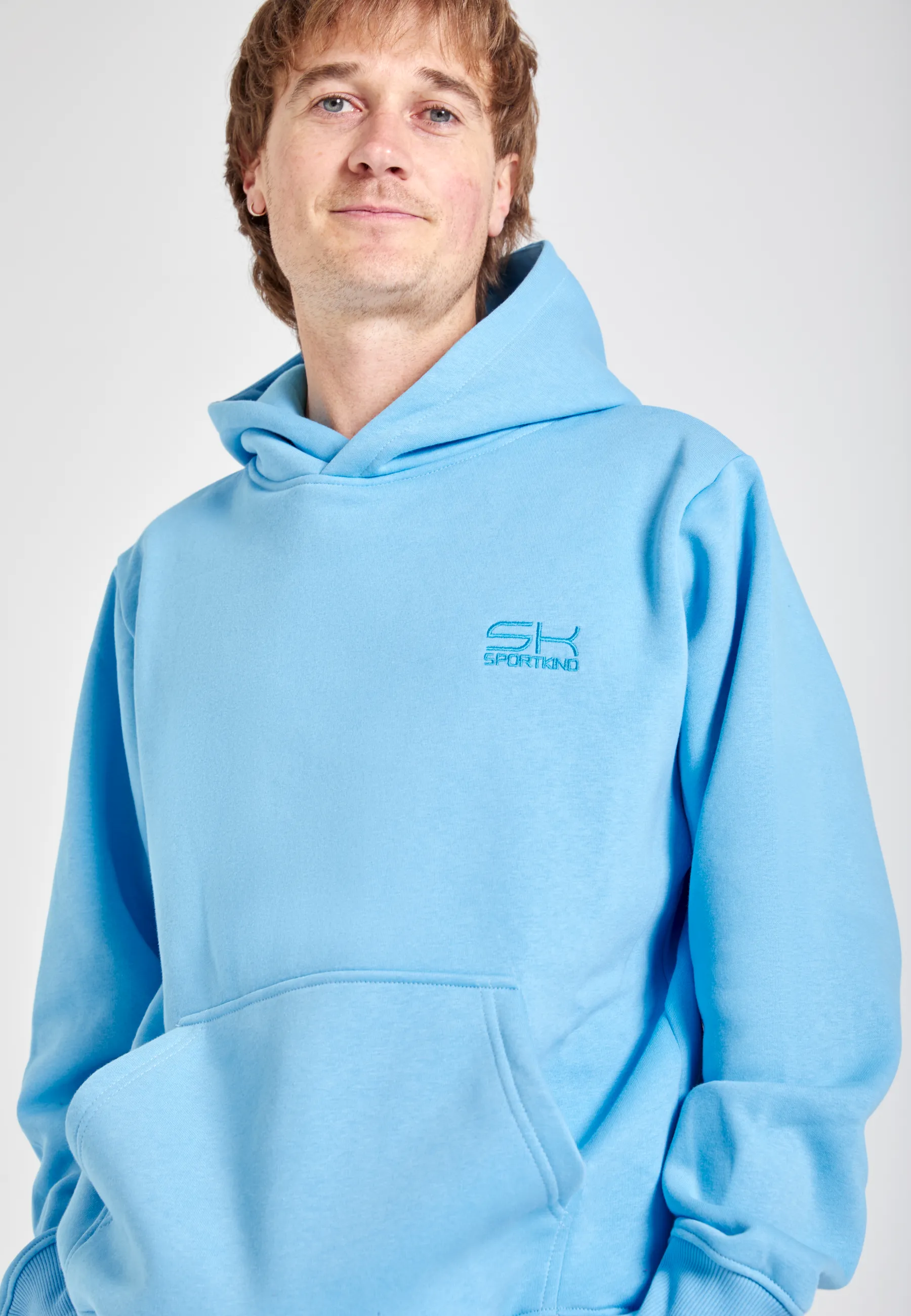 Hoodie unisex Edition 2024, light blue