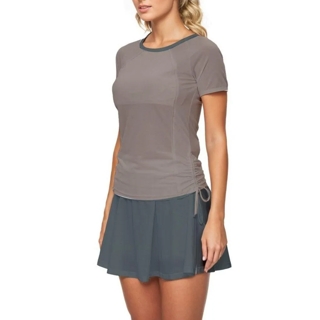 Jana Two Tone Active Top Tee & Skort Set