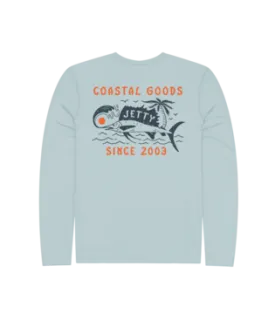 Jetty Mens Billfish Uv Long Sleeve Tee