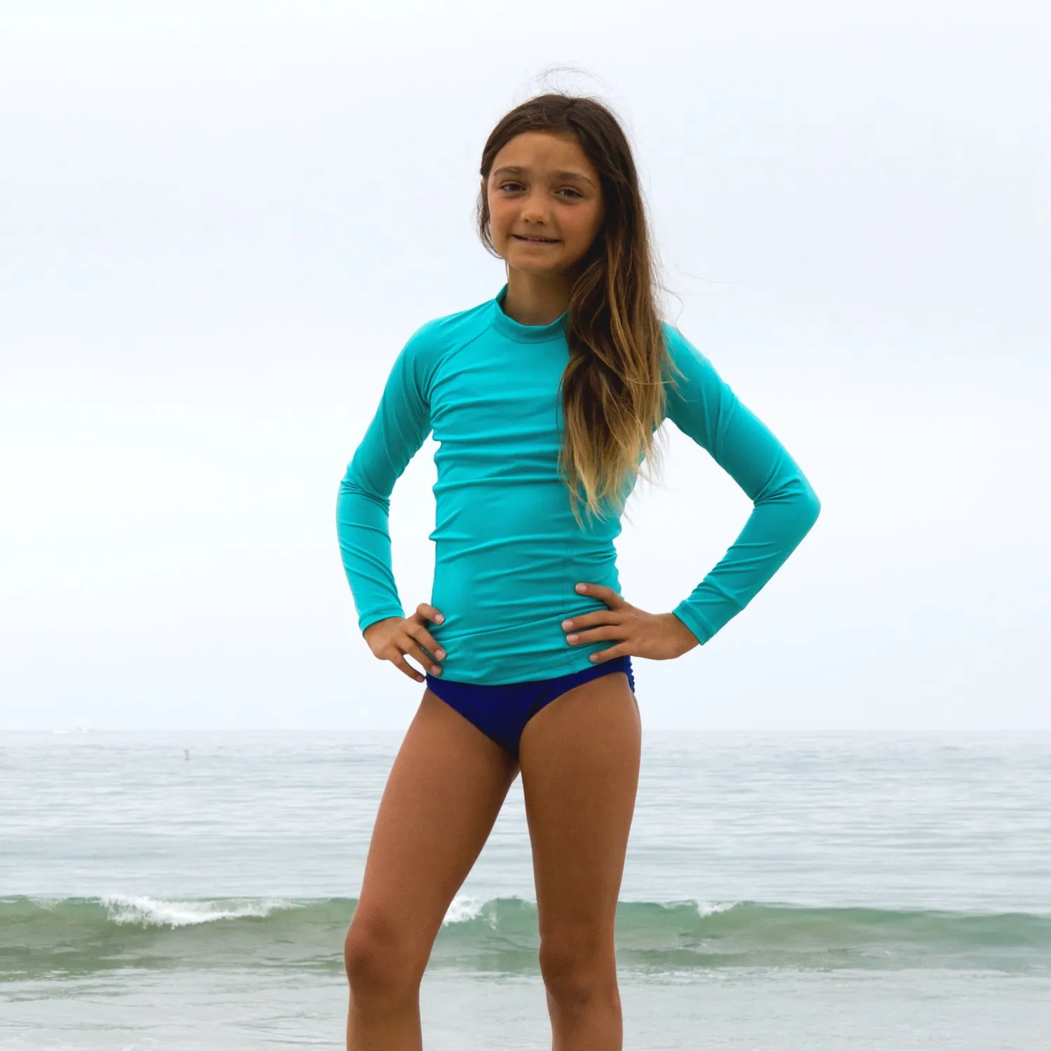 JG Long Sleeve UV Protective Rashguard Sun Shirt (runs small)