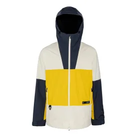 L1 2025 Ventura Jacket - Cream/ Hot Yellow/ Storm