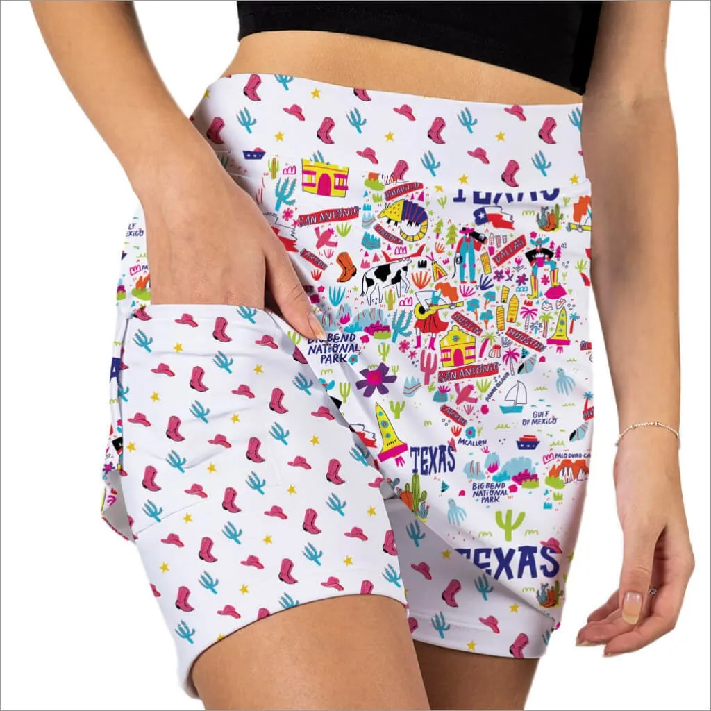 LONE STAR STATE TEXAS SKORT