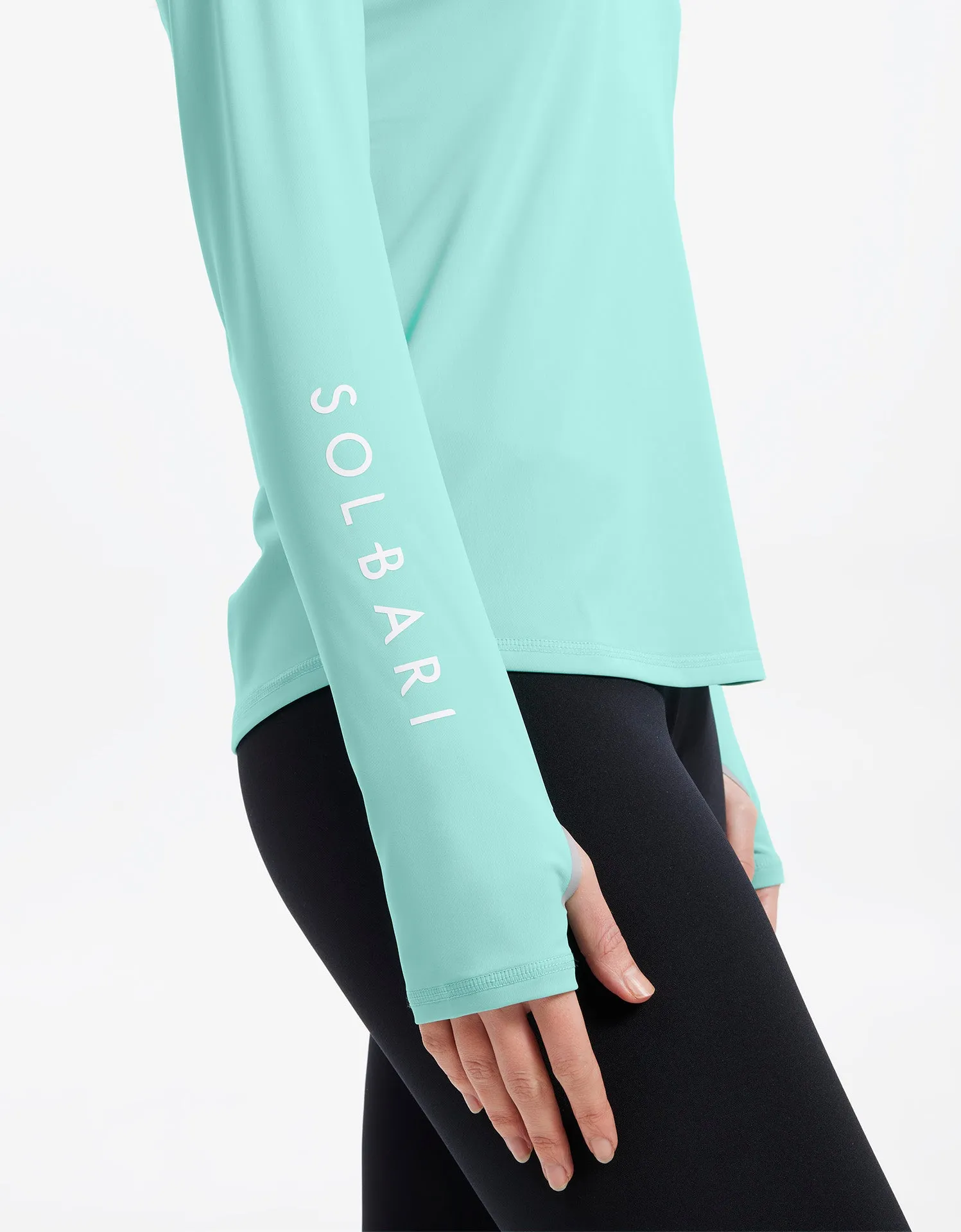 Long Sleeve Rash Guard UPF 50  Aqua Sport Collection