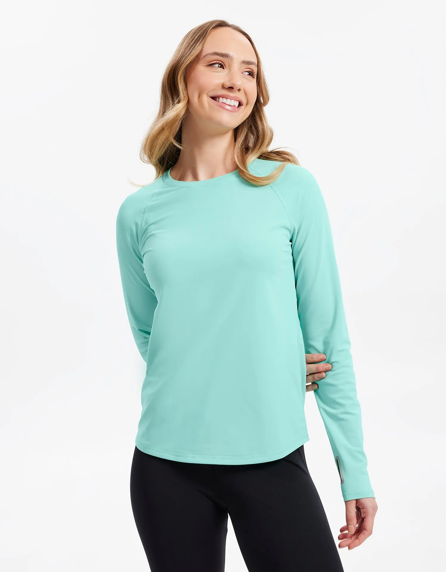 Long Sleeve Rash Guard UPF 50  Aqua Sport Collection