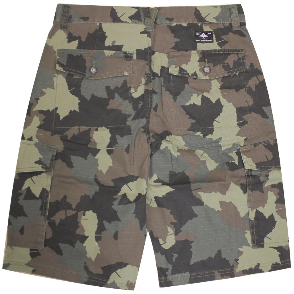 Lrg Core Collection Classic Cargo Shorts Olive Camouflage