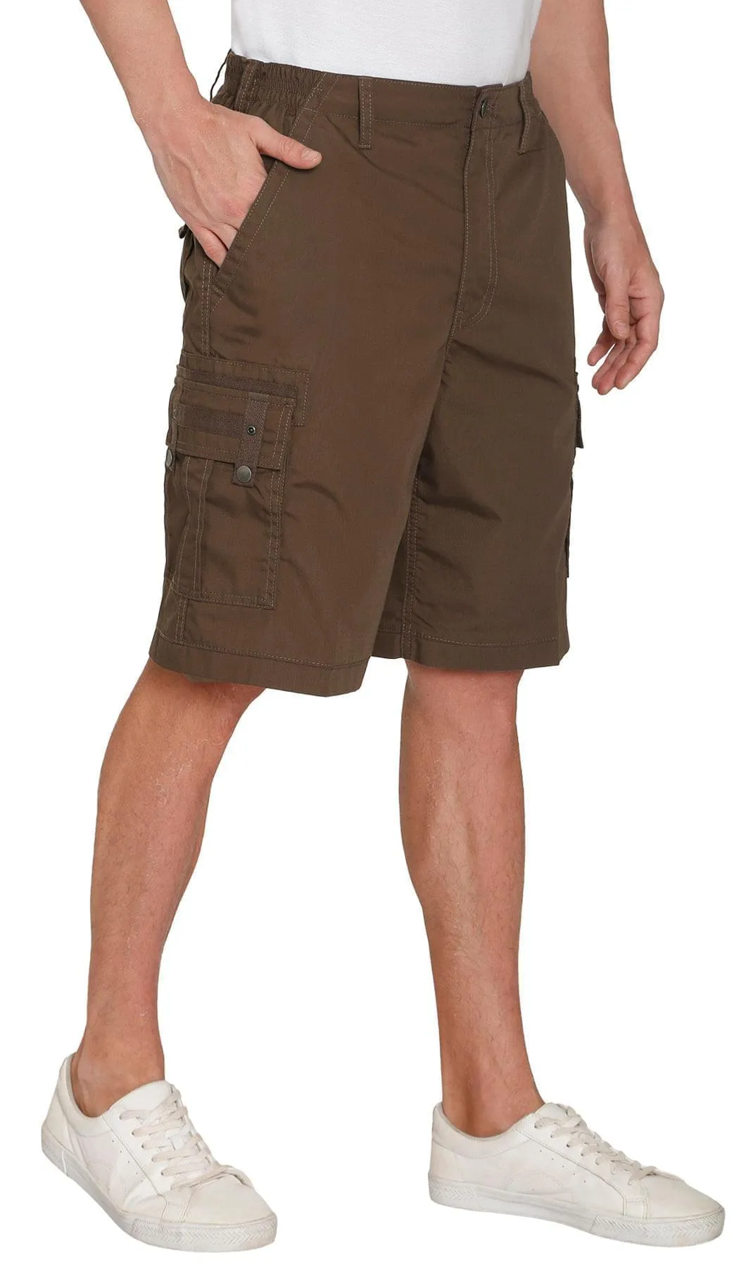 Men's Elastic Waist Cargo Shorts – Comfort and Functionality for Any Adventure