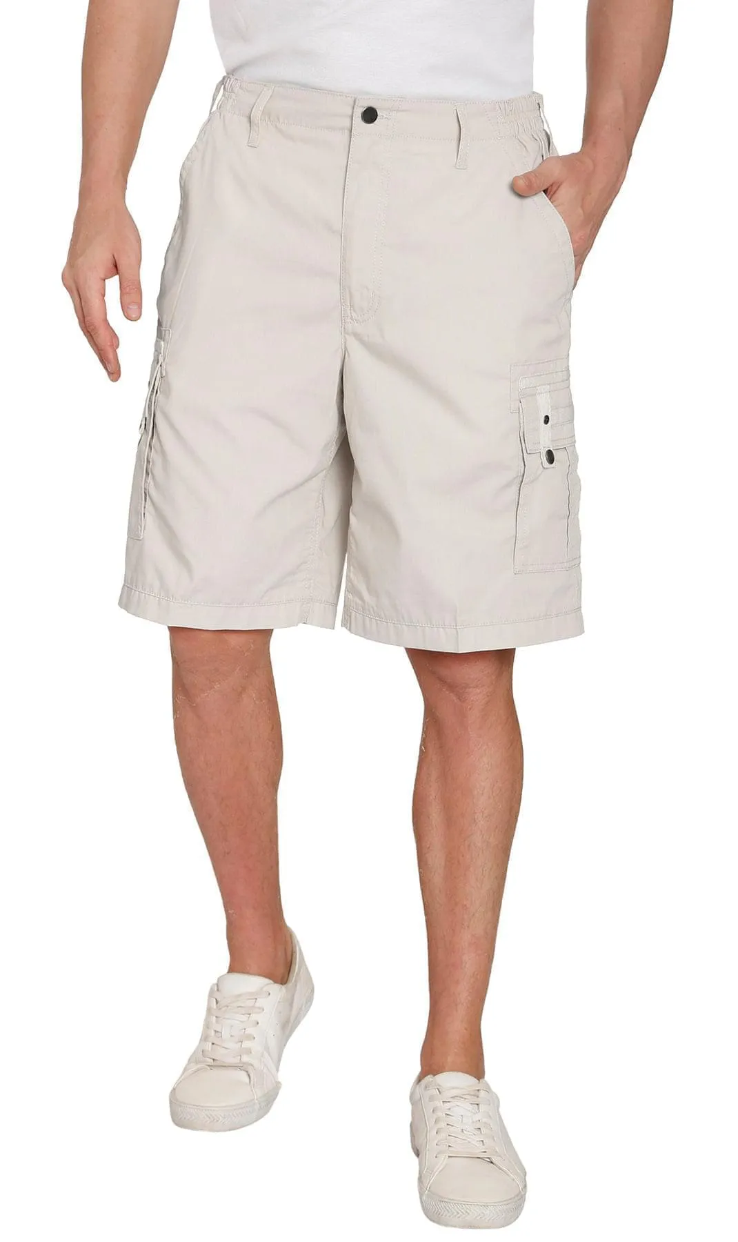 Men's Elastic Waist Cargo Shorts – Comfort and Functionality for Any Adventure