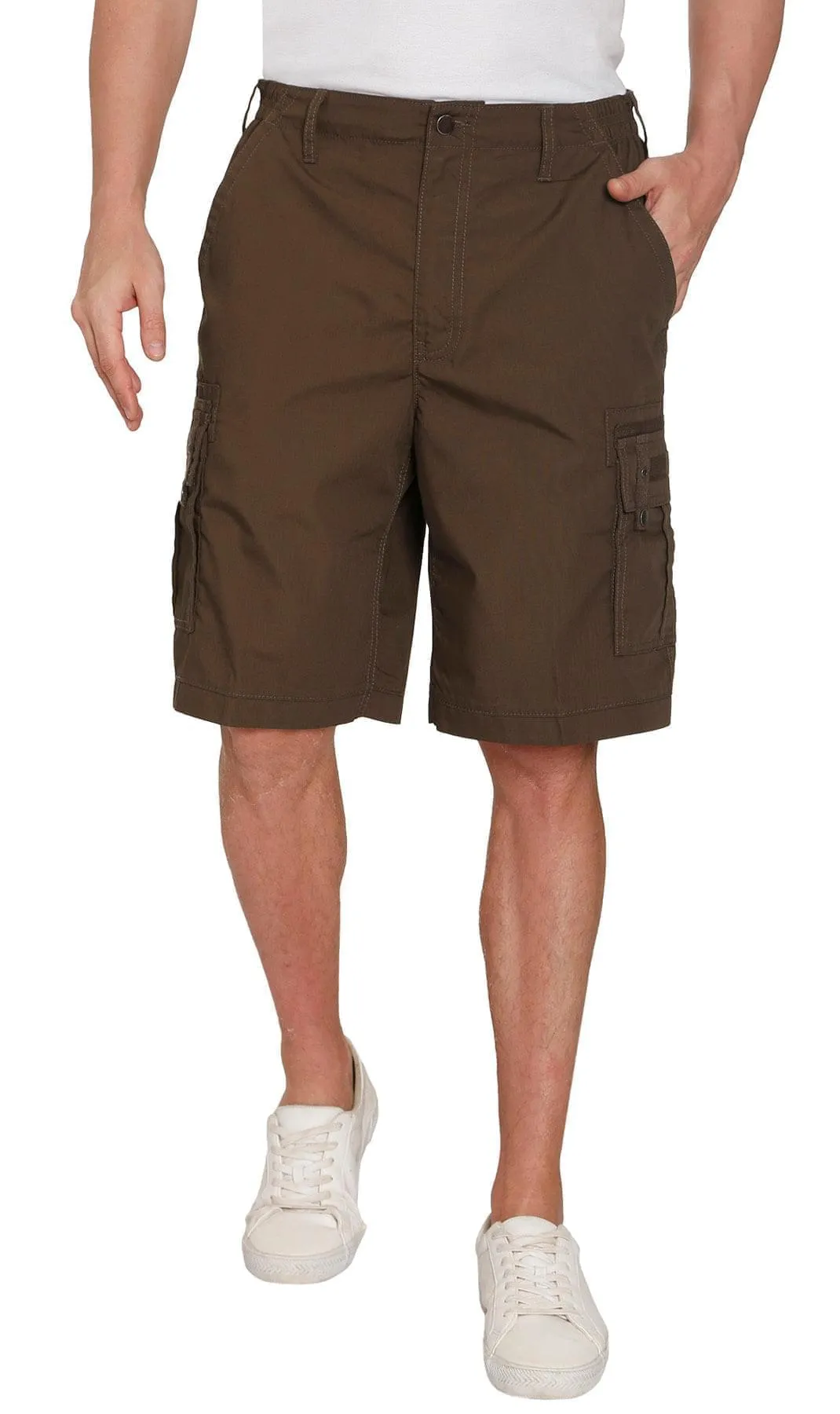 Men's Elastic Waist Cargo Shorts – Comfort and Functionality for Any Adventure