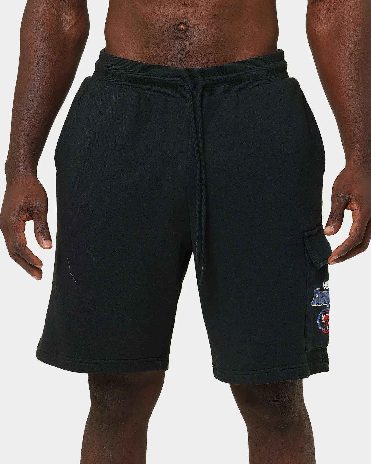 Mitchell & Ness Chicago Bulls Cargo Shorts Black