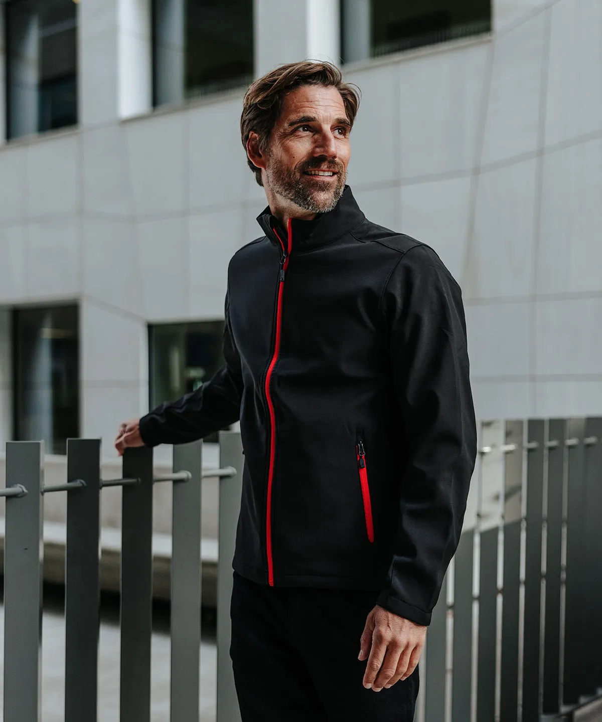 Navy/Carbon - Orbiter softshell