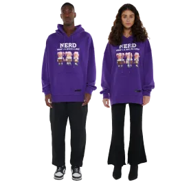 NERD HOODIE-PURPLE