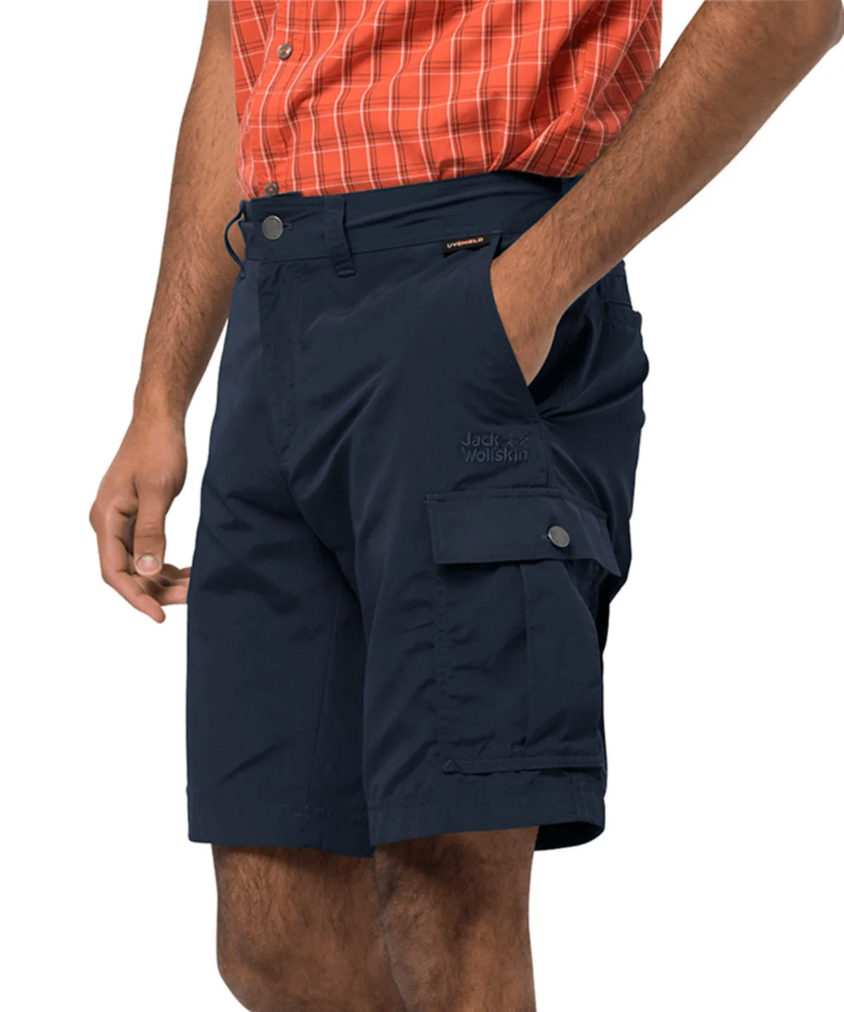 Night Blue - Cargo pocketed shorts (OL)