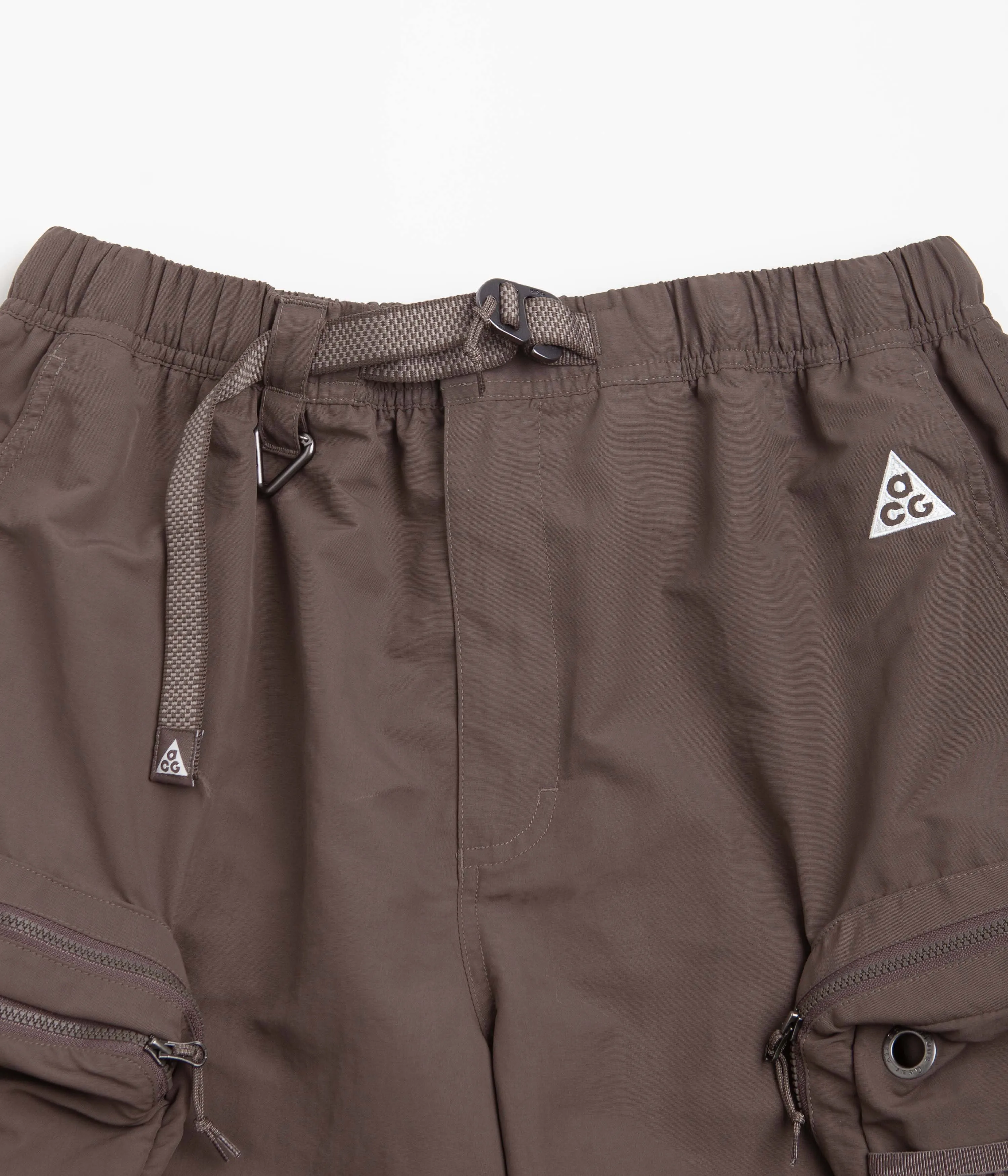 Nike ACG Snowgrass Cargo Shorts - Ironstone / Moon Fossil / Summit White