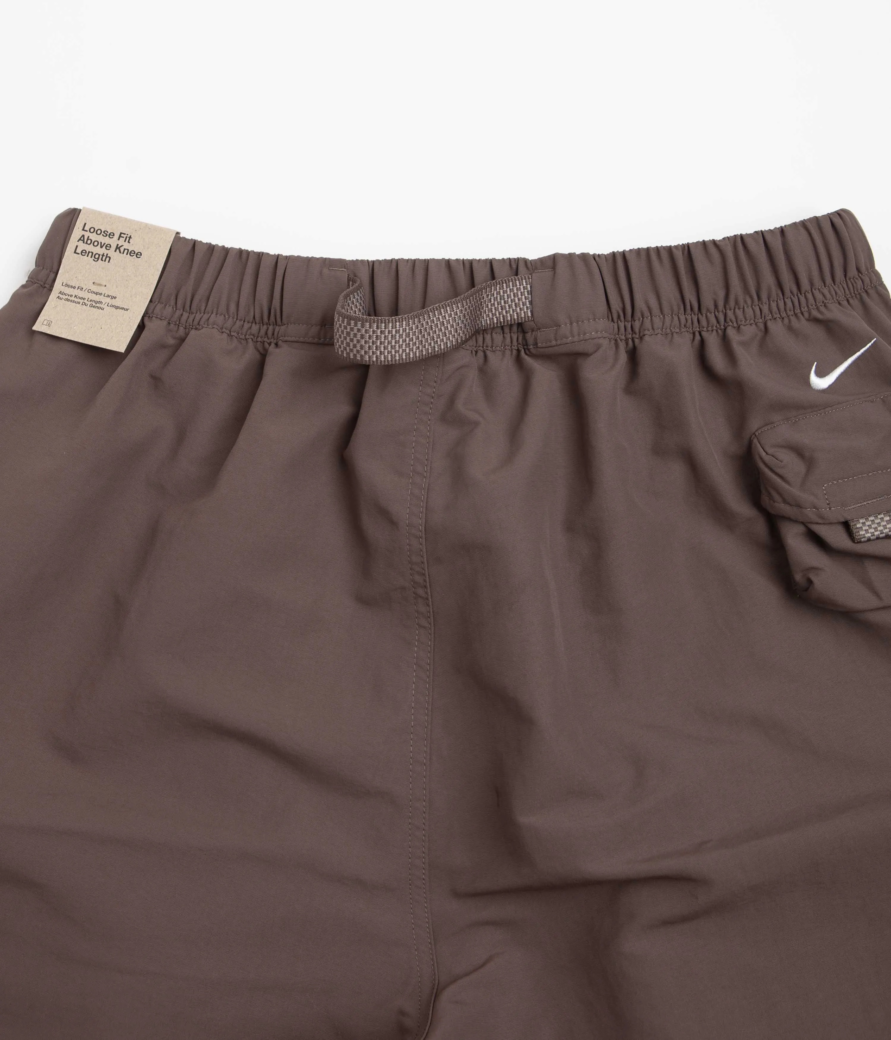 Nike ACG Snowgrass Cargo Shorts - Ironstone / Moon Fossil / Summit White