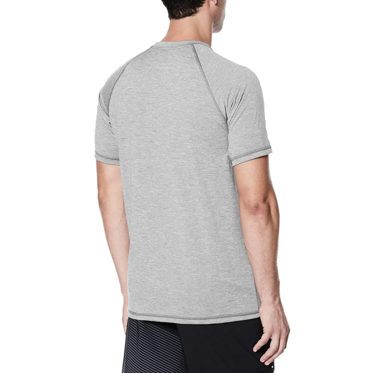 Nike Swim Men's Hydroguard Heather Short Sleeve T-Shirt